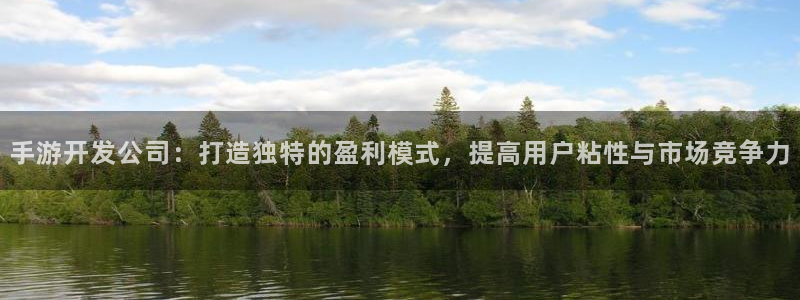 28大神开奖结果预测下载：手游开发公司：打造独特的盈利模式，